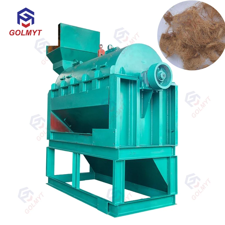 High Quality Coconut Husk Shredder/coconut Fiber Extracting Machine/coconut Palm Fiber Extractor
