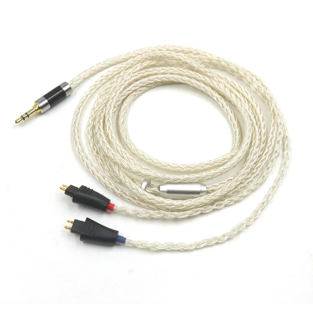 16 Cores UPOCC Silver Plated 2.5/3.5/4.4mm Headphone Upgrade Replace Cable For FOSTEX TH900 MKII MK2 TH-909 TR-X00 TH-600