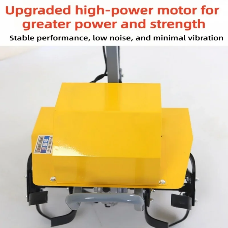 Electric Micro-tiller Multi-functional Lithium Battery Plow Rotary Tillage Weeding and Furrow Opening Integrated Machine Plow