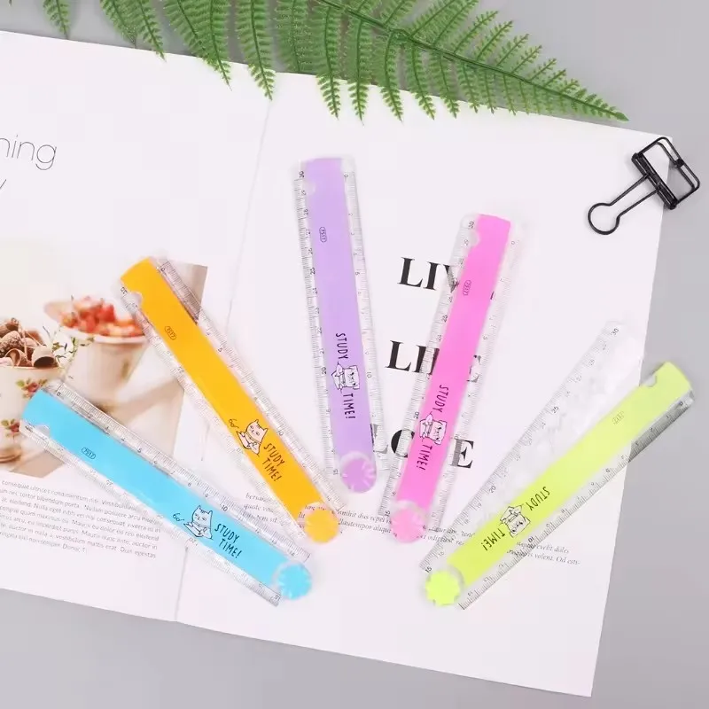 30 سنتيمتر كل لون واحد قابل للطي لتقوم بها بنفسك رسم حاكم الطلاب يقومون بتمارين الرسومات المكتبية وأشرطة القياس