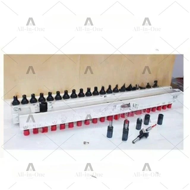 21 Spindles PL Line Boring Head Drill Bits Connector For Drilling Machine Woodworking Machinery Parts