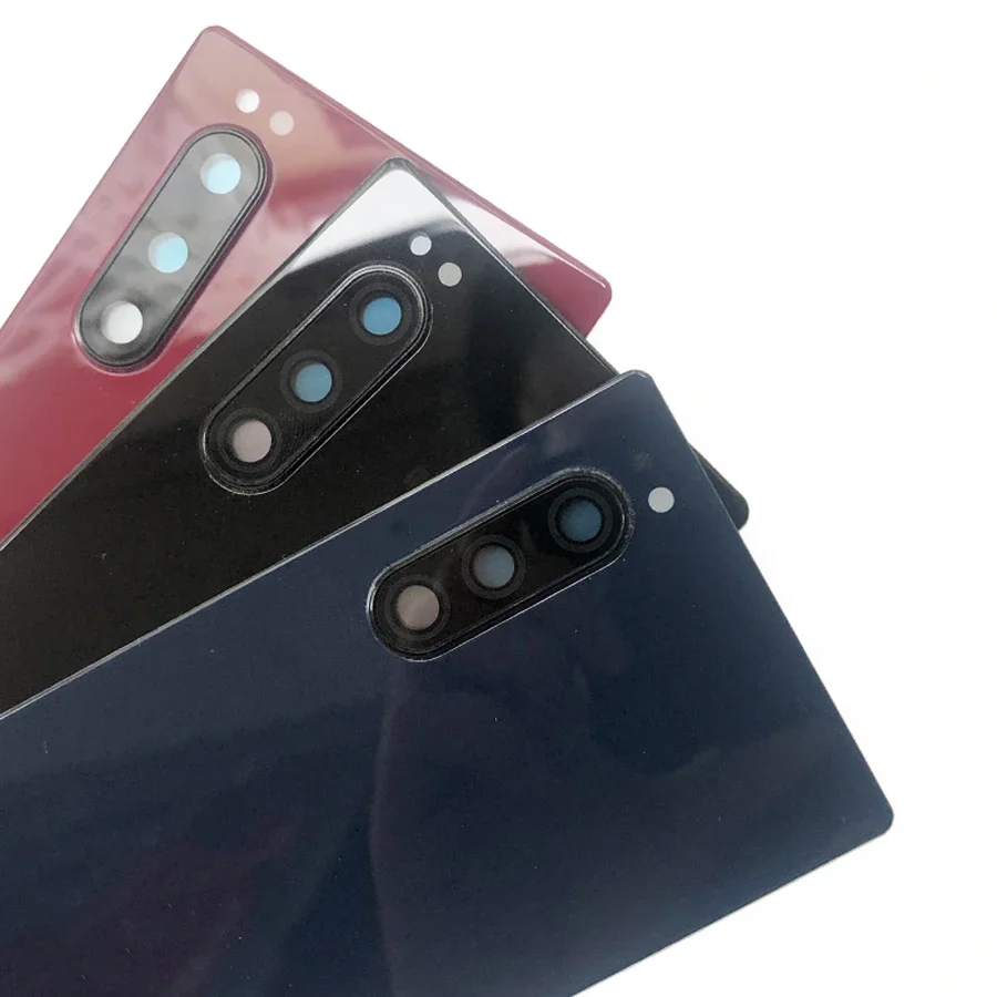 For Sony Xperia 5 Back J8210 J8270 J9210 Battery Cover Rear Door Housing Case Replacement  Housing cover