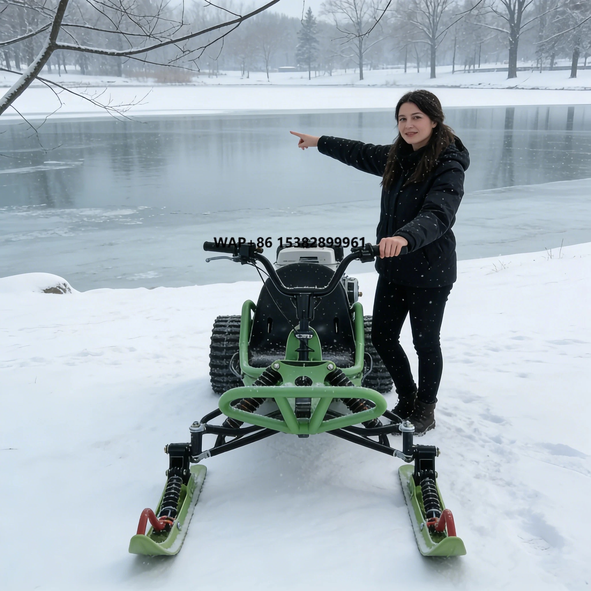 New Product Practical Snowmobile Conversion Kit Snowmobile Lift for Winter Camping Snow Adventures Vehicle Modification