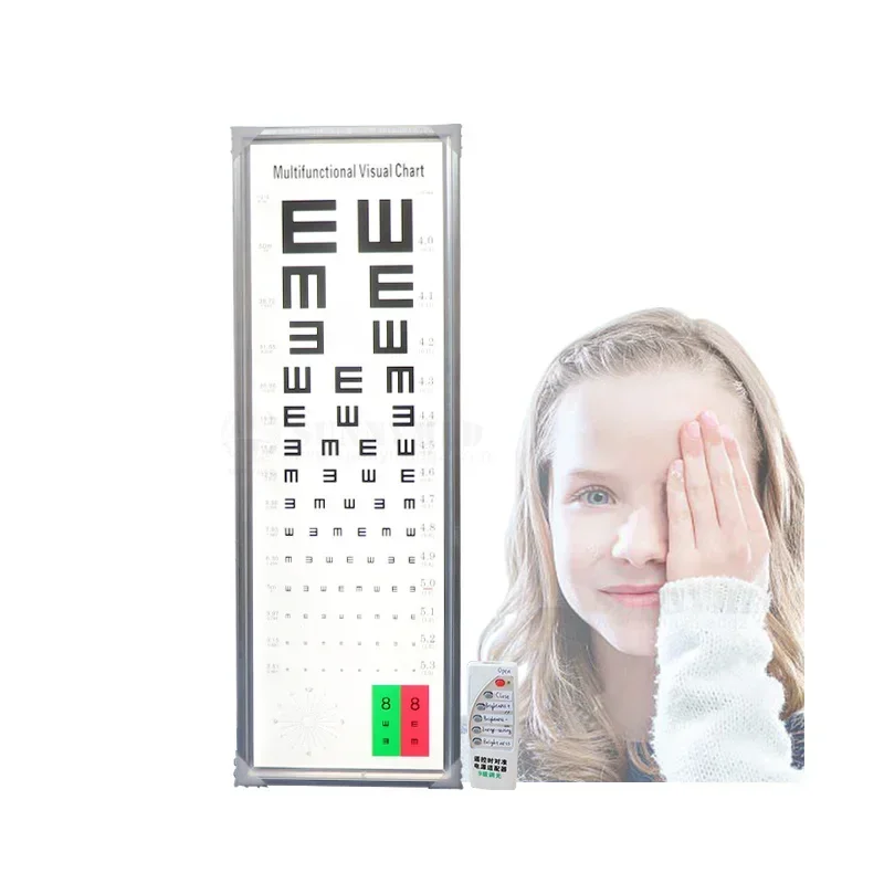 SY-VC E Standard LED Vision Ophthalmic Visual Acuity Chart For 5m Distance