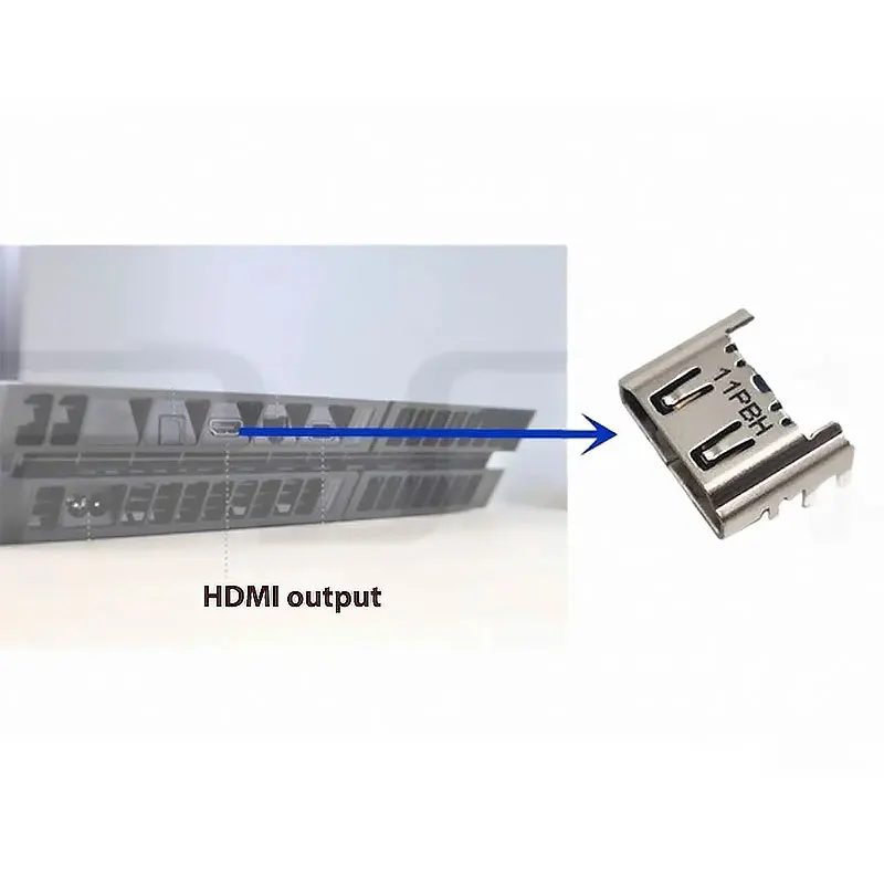 1-5 Stück für Sony PS4 HDMI Jack Port Socket Interface Connector Ersatz