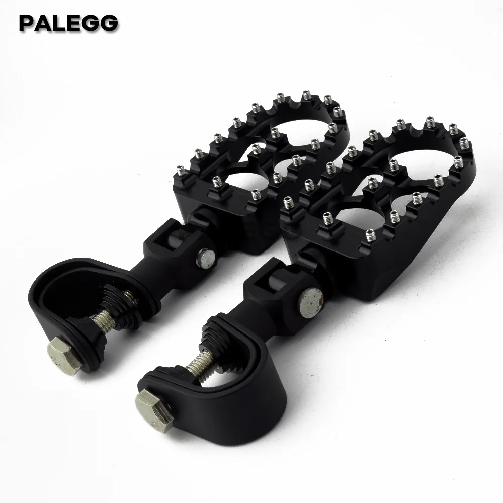 

Motorcycle Pegs 25MM 32MM Crash Bar O-Ring Clamps Mount Footrests Highway Footpegs for Harley Honda Yamaha Touring Dyna Softail