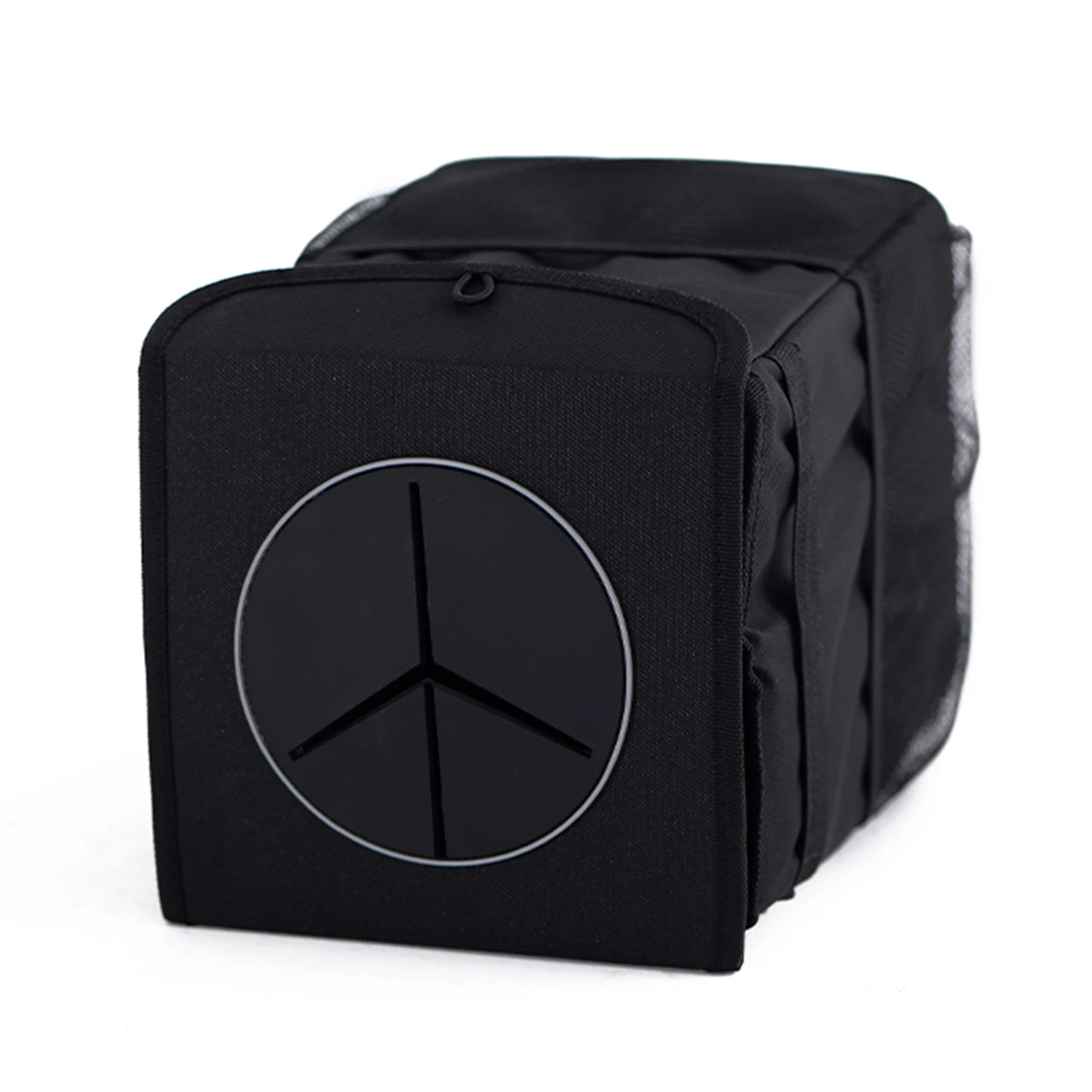 Universal Car Trash With 3 Pockets Can Automobile Folding Suspension Storage Bag Seat Back Garbage Storage Bags Cars Interior view 2