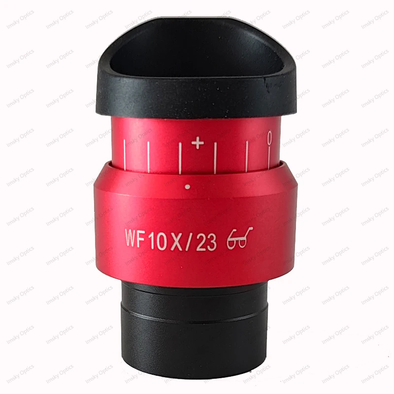 2PCS WF10X WF10X/23 Weitfeld Okular Für Fernglas Trinokular Stereo Mikroskop 30MM Installation Installation Interface