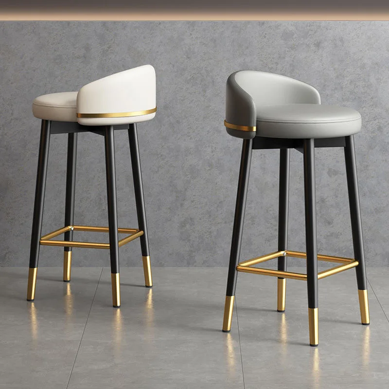 Simple rotating bar high chair home front desk bar chair wrought iron light luxury checkout page high stool