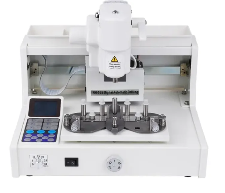 Eyeglasses Drilling Machine Intelligent CNC Eyeglasses Rimless Punching Machine Auto Lens Driller Optical Equipment