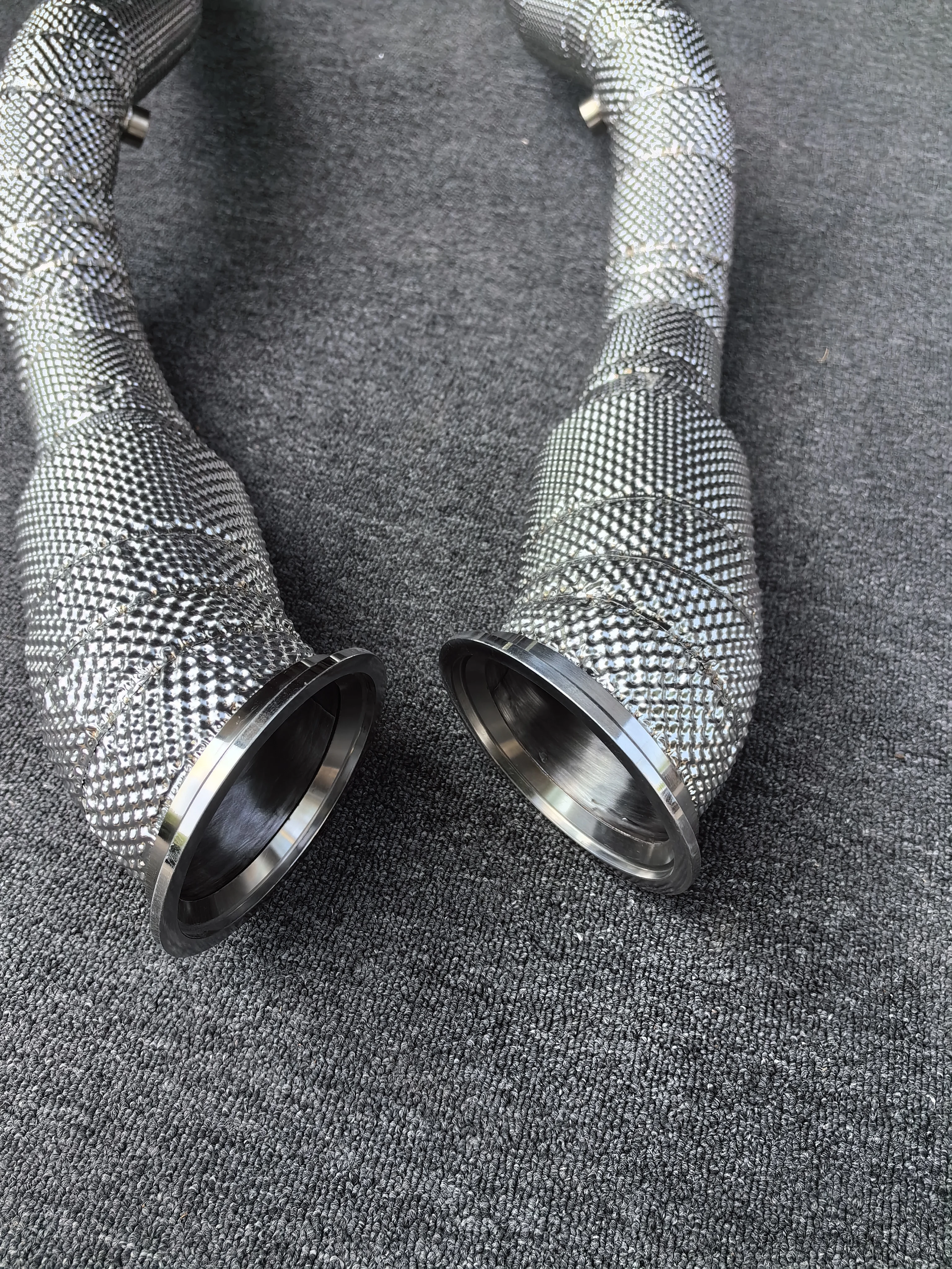ACE Auspuffrohr Edelstahl-Downpipe für Ferrari F12 Berlinetta/FF V12/812 Superfast Hochleistungs-Auspuffkrümmer – Detail 11