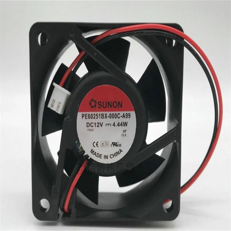 

Original PE60251BX-000C-A99 DC12V 4.44W two-wire large air volume equipment fan