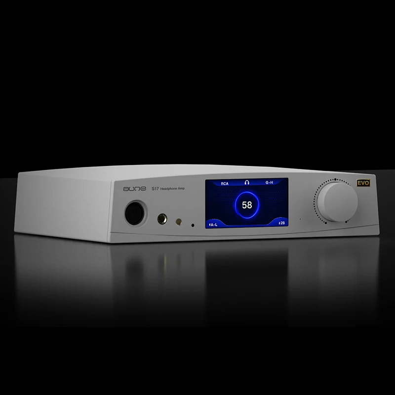 Aune S17 Pro EVO كامل متوازن من الفئة A Twin JFET R2R قوي HiFi بدون فقدان Audiophile سطح المكتب مضخم ضوت سماعات الأذن