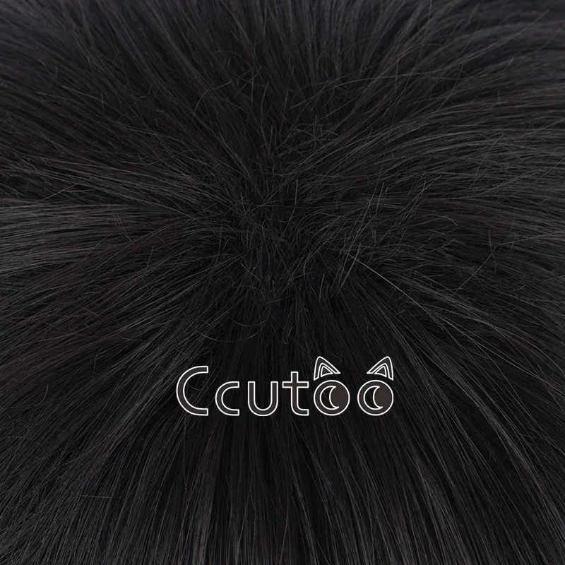 zizi 2025 Anime Ensemble Stars Nagumo Tetora Cosplay Wig Short Black Mixed Red Heat Resistant Synthetic Hair Halloween Party Car