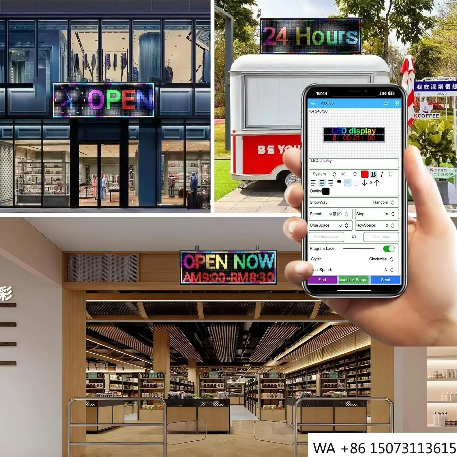 

Outdoor P10 LED Advertising Screen Custom Programmable Scrolling Banner with SDK Function