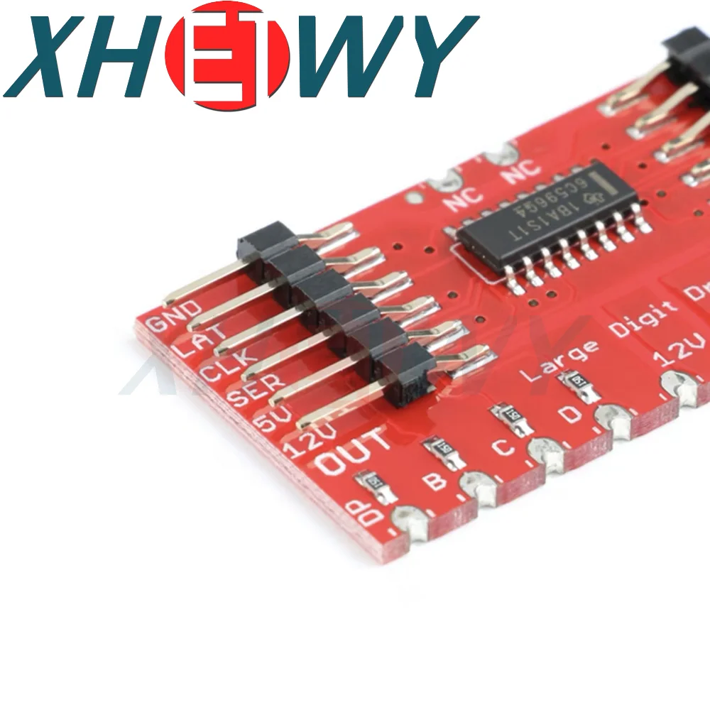 DC 5V TPIC6C596 Large Digit Driver Drive 6.5" 7-Segment LED Display Module for Andrino Diy Kit Electronic PCB Board Module