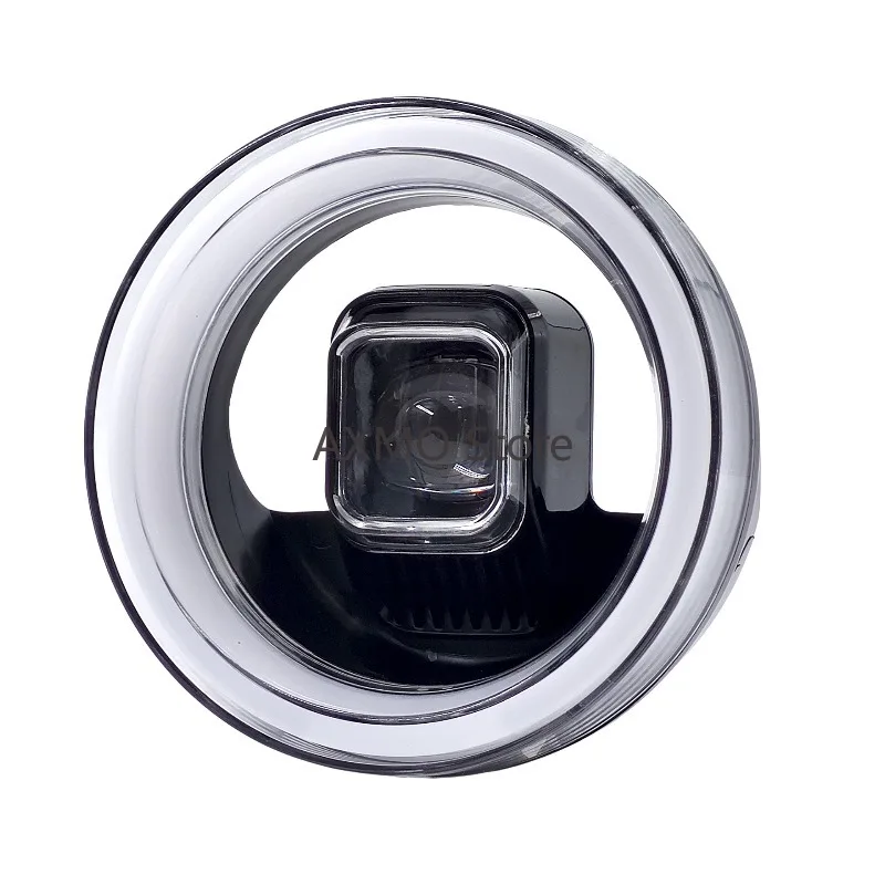 

Motorcycle Lighting Headlights for KUGOO Wish01 Scooter Ring Lights Bluetooth Control Lights Headlights