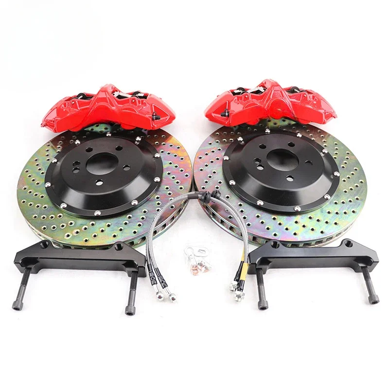 

Factory Directly Auto Brake System Kit GT6 Aluminium Casting 6 Pot Calliper for 18/19/20/21 Inch Wheel 355/380/405Mm Disk