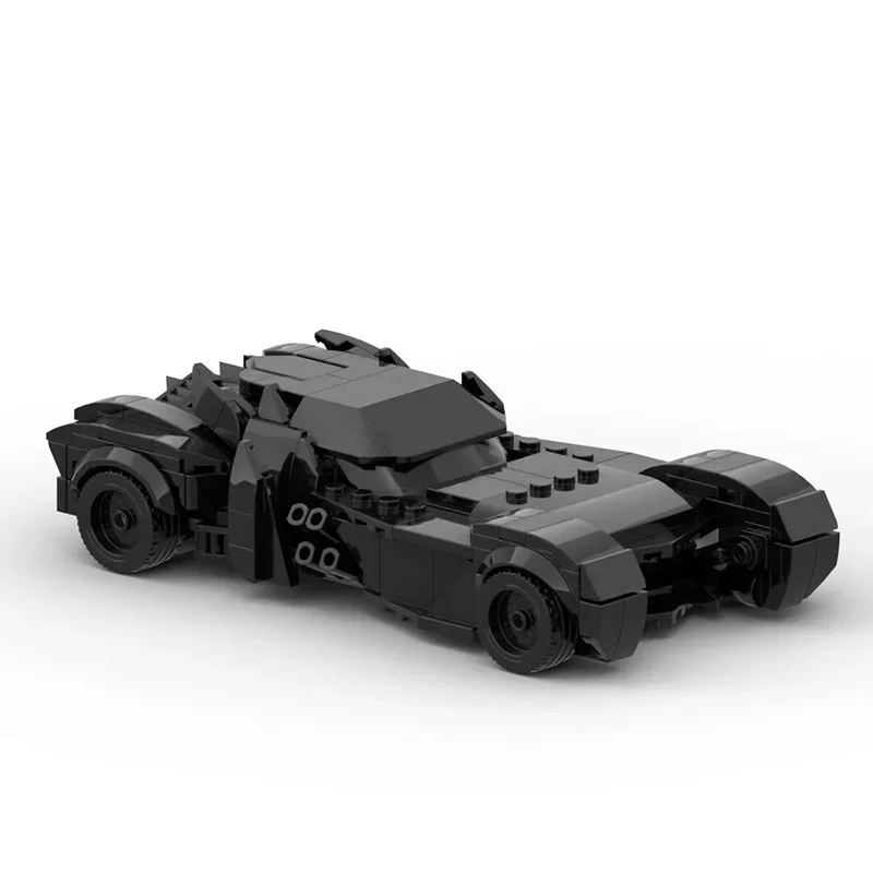 MOC Gotham Knights Batmobile Speed Champions Super Sports Cars Building Blocks Bricks Education Kids Toys Gifts For Boys Girls