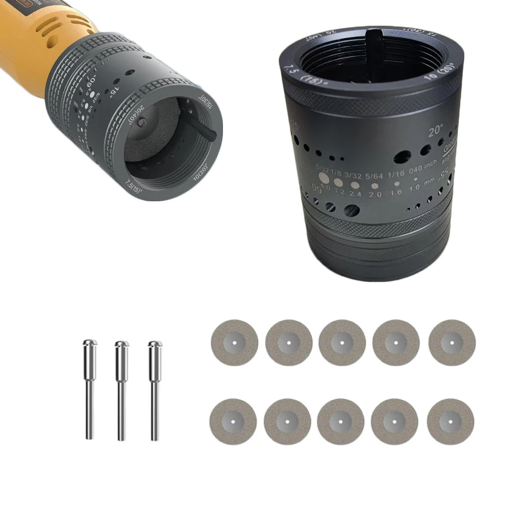 

Electrode Sharpener Grinder Head TIG Welding Tool Holes Grinding Wheels 40mm Grinding Disc W/rod