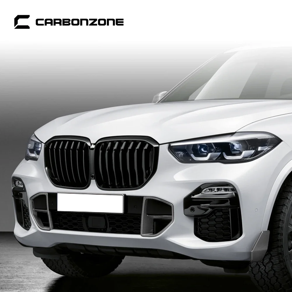 

Carbon Fiber Air Intake Grill for BMW X5 G05 MP Style Front Bumper Exterior Grille Sport Racing Grilles accesorios body kit