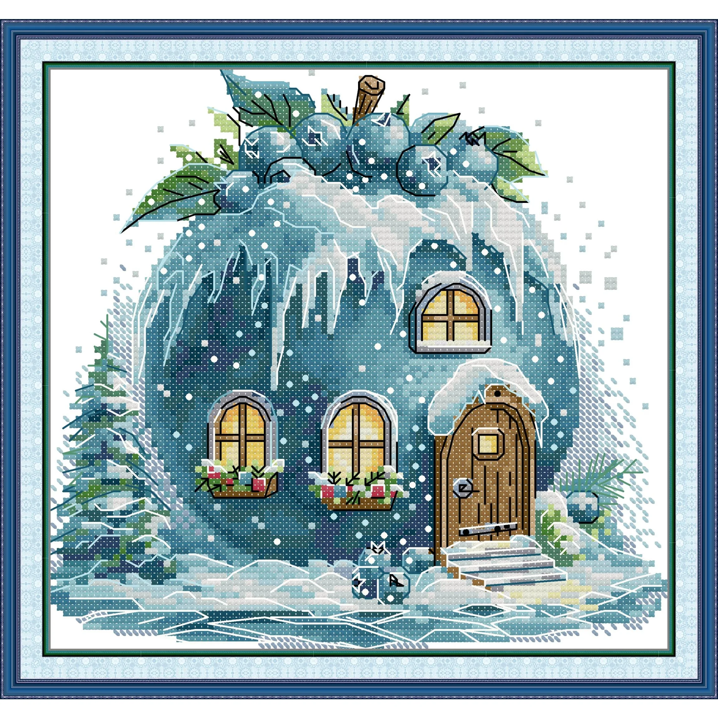 Printed Embroidery Kit - Набор для вышивки крестом Joy Sunday