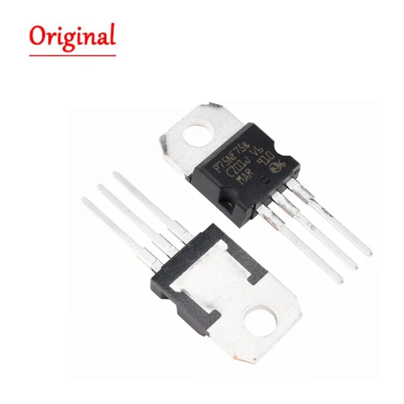 10PCS STP75NF75 TO-… - image