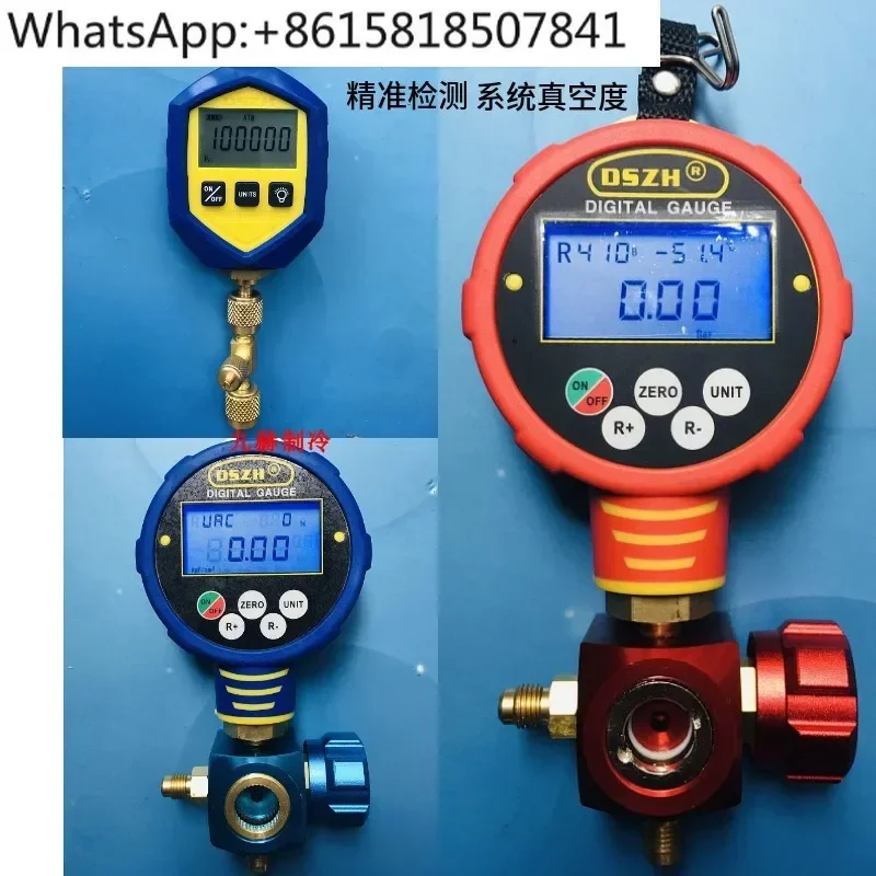 WK-6881 electronic fluoride form, digital vacuum gauge WK-VG89 accurately detects vacuum degree