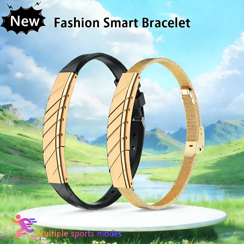 

2026 A unisex fitness tracker, multi-exercise mode smart bracelet, sedentary reminder, stopwatch timing, message notification