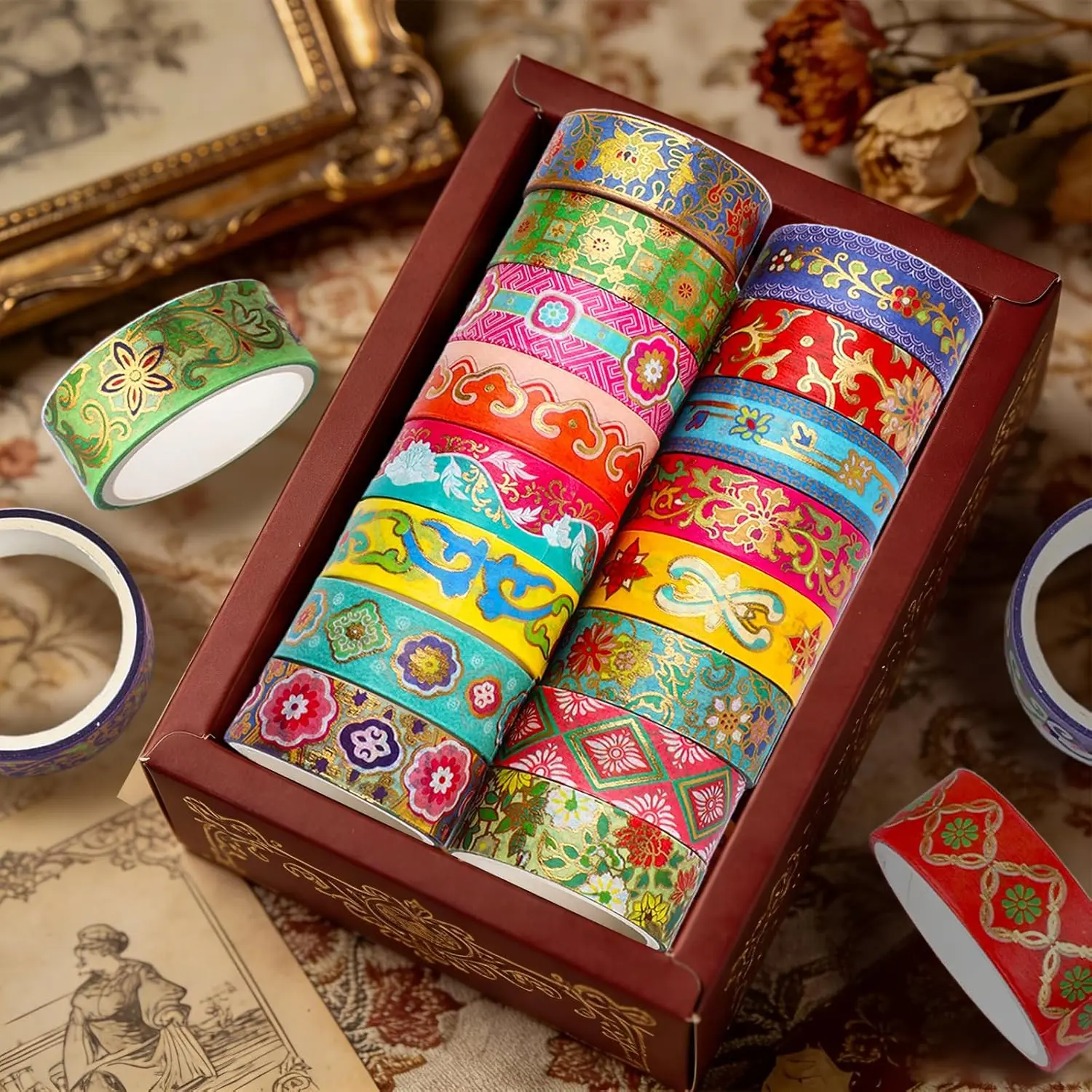 conjunto-de-20-rolos-de-fita-washi-chinoiserie-com-folha-de-ouro-fita-adesiva-decorativa-floral-vintage-de-artes-exoticas-para-artesanato-diy-e-diario-a3235