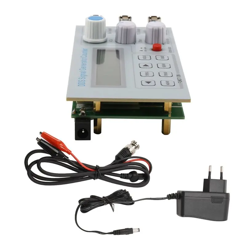 FEDI-SGP1002S 2Mhz Function Signal Generator DDS Technology Frequency Meter Square Wave EU PLUG