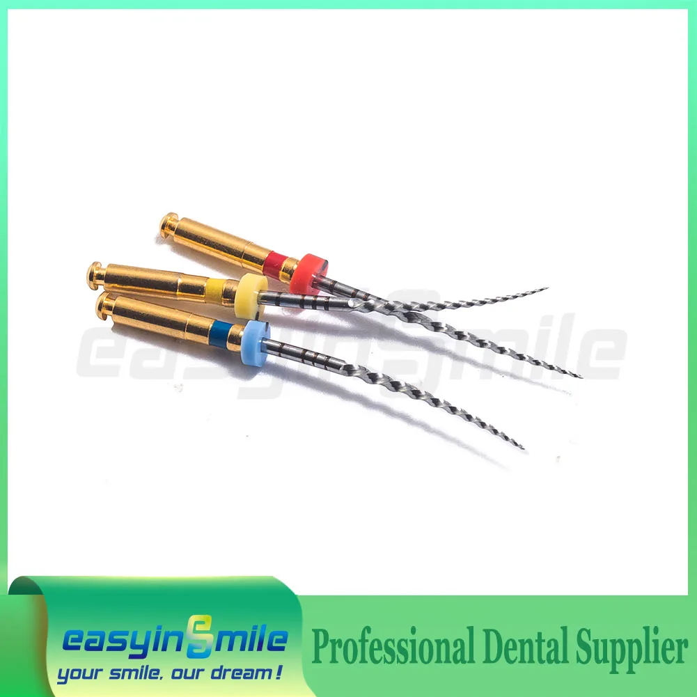 3pcs Dental Endo Files EASYINSMILE NiTi Endodontic Files X-One  Root Canal Flexible Instrument In Endodontics