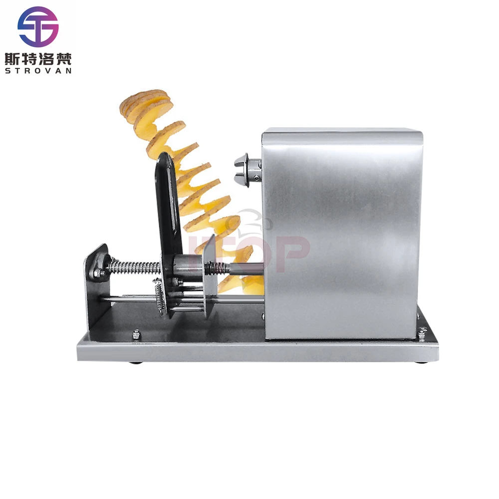 STLF JW Potato Twister Slicer Cutter Spiral Potato Chips Twister Slicer Tornado Potato Cutter for Family Use