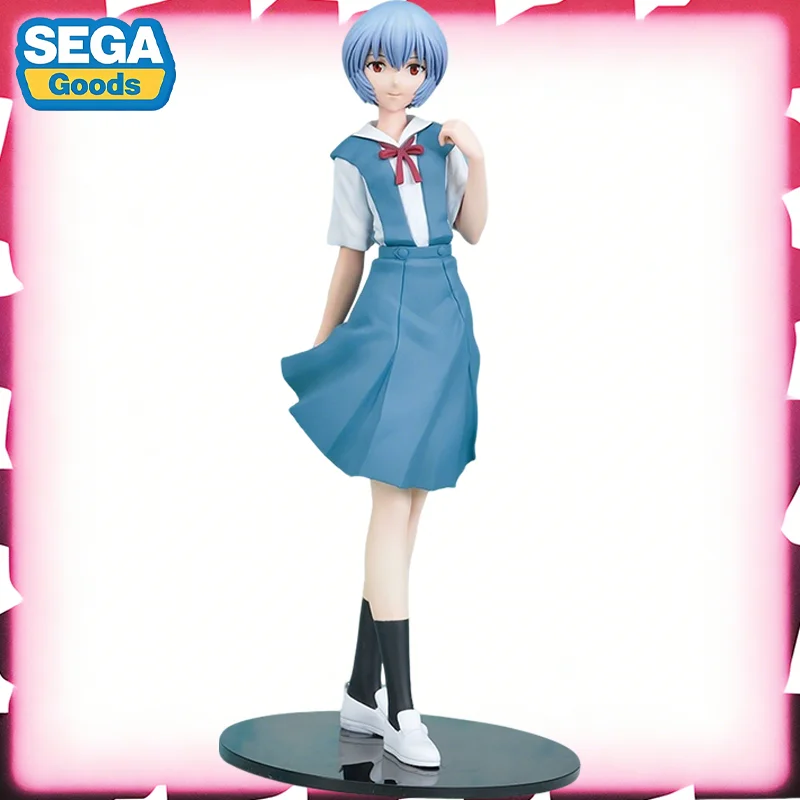 

Genuine in Stock SEGA Neon Genesis Evangelion New Theatrical Edition Ayanami Rei School Uniform Figure Desktop Decoration Model
