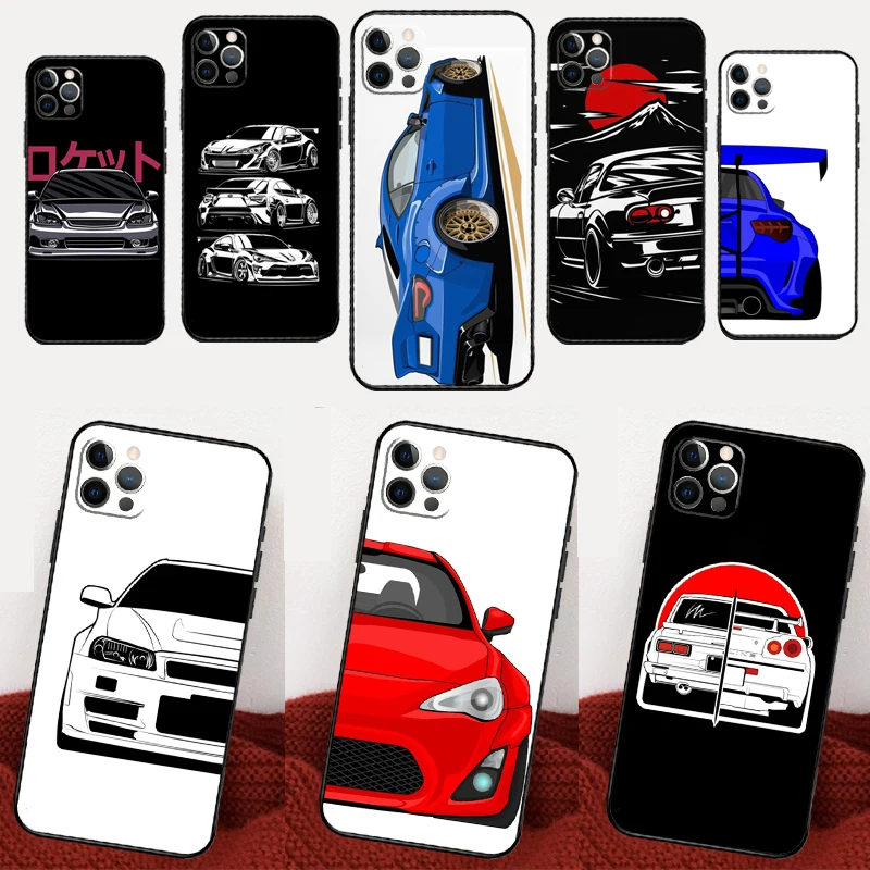 حافظة هاتف ممتصة للصدمات من السيليكون JDM لهاتف أبل آيفون 17 برو ماكس 17 اير 17 برو #1