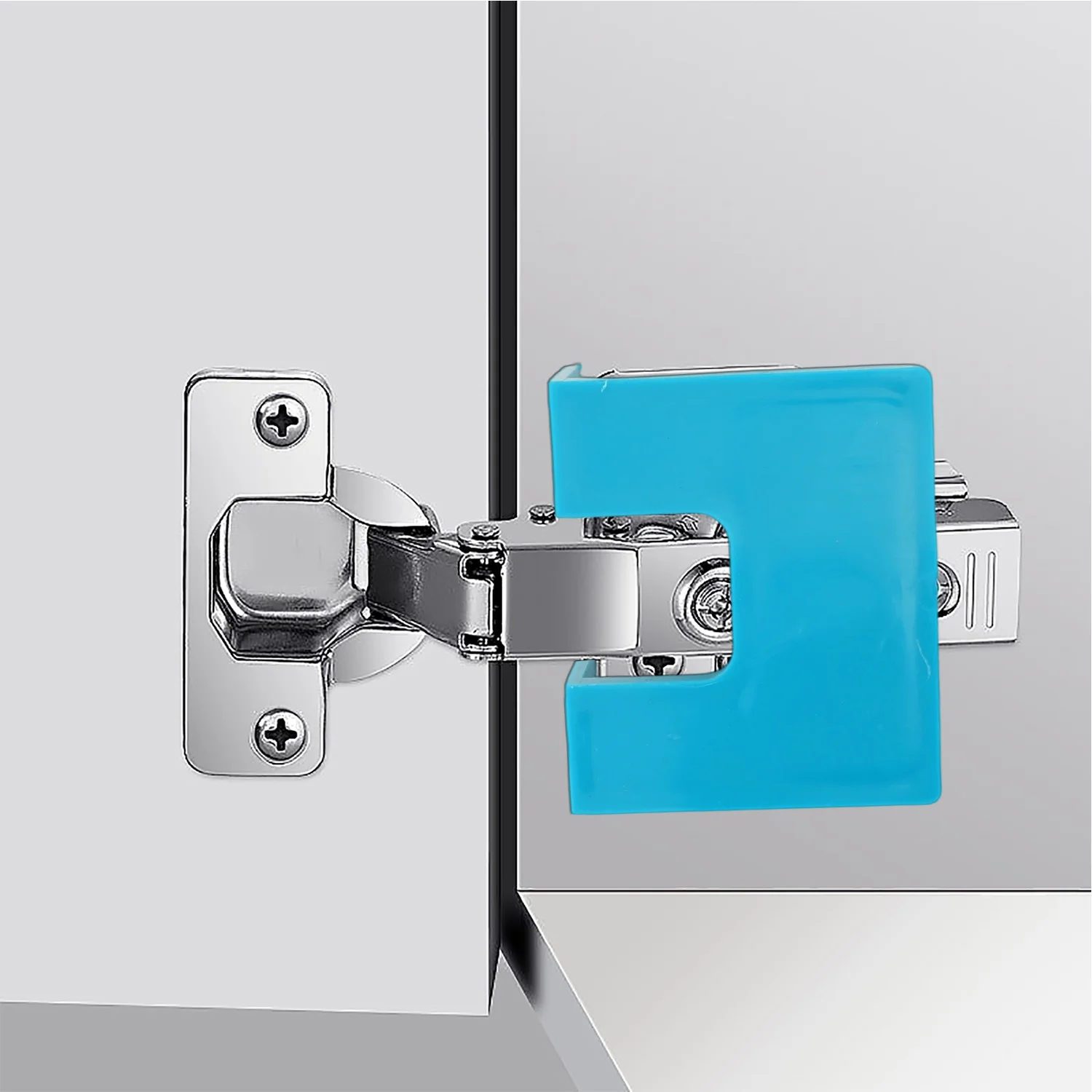 Magnetic Hinge Quick Installation Positioning Piece Cabinet Door Installation Point Fixed Plate Woodworking Panel Hinge Jig Tool
