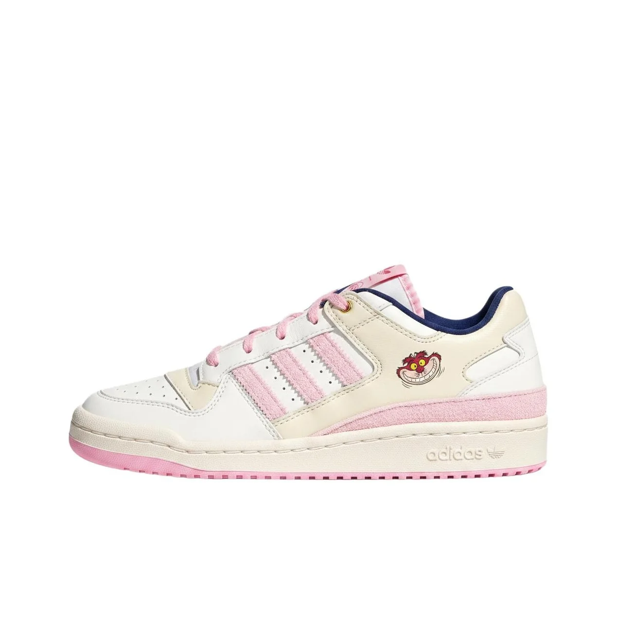 Adidas Originals x Disney FORUM Low top Skateboard Shoes Women's Bright White KH5900