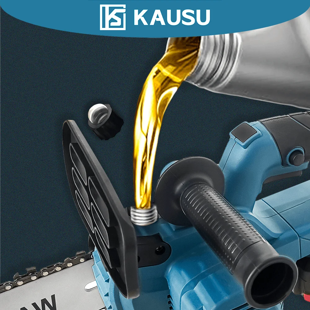 12Inch Brushless Electric Chainsaw 21V Cordless  Rechargeable Garden Cutting Logging Machine Power Tools For Makita 18V Battery