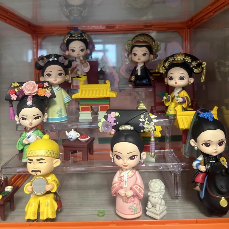 Genuine Legend Of Zhen Huan Empresses In The Palace Series Blind Box Chinses Style Anime Doll Caja Ciega Girl Surprise Gift Toy