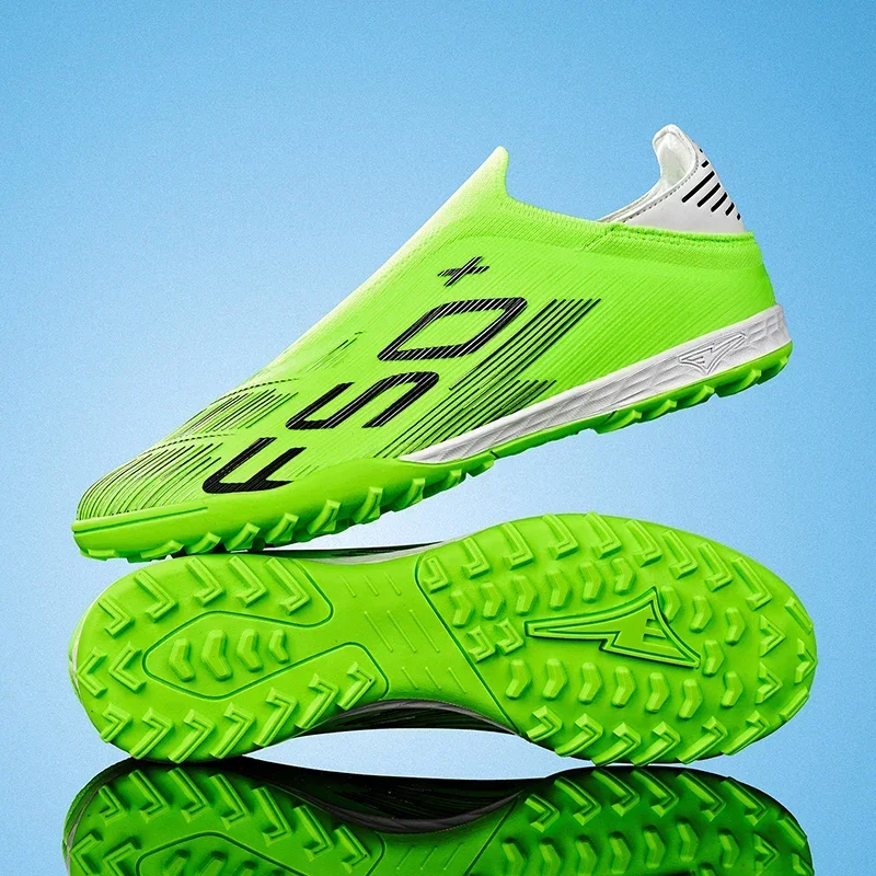 New Men Soccer Shoes Hot-selling Light High-quality Training Grass Cleats Football Boots Match Sneakers Non-Slip Mid-top Outdoor