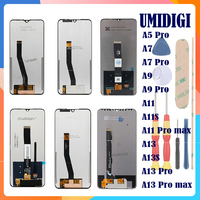 For UMIDIGI A5 Pro A7 A7S A7 Pro A9 A9 Pro A11 A11S A11 Pro max A13 A13S A13 Pro A13 Pro max G3 MAX+ LCD Display + Touch Screen