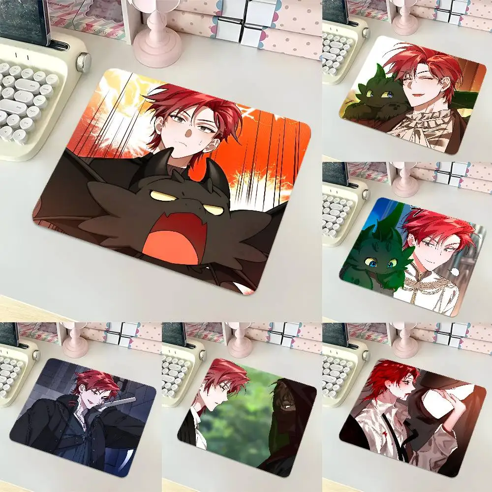 Cale Henituse TCF Raon Miru Mousepad Small LockEdge Mouse Pad For Gamers Computer Desk Pad Rectangular Anti-slip Rubber