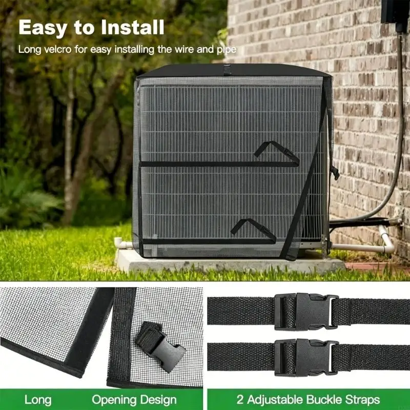 

Universal Outdoor Air Conditioner Cover constructed From Durable PVC Construction For Complete weather hardened 24x24x30 KXRE