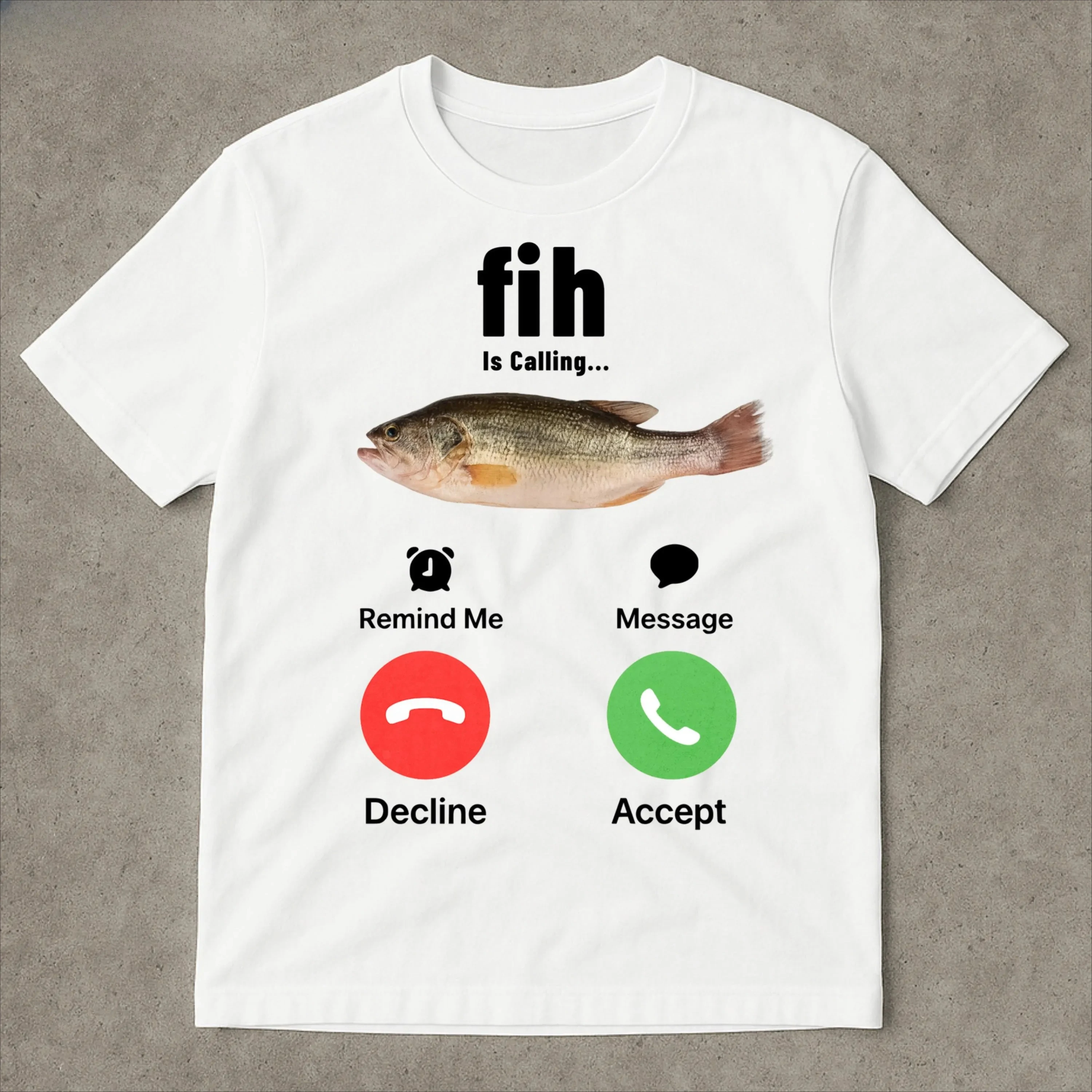 الرجال الصيف خطابات بسيطة Fih سخيف الأسماك نمط طباعة تصميم مضحك الفكاهة كل يوم الرياضة الشارع الهيب هوب الرجال قصيرة الأكمام #2