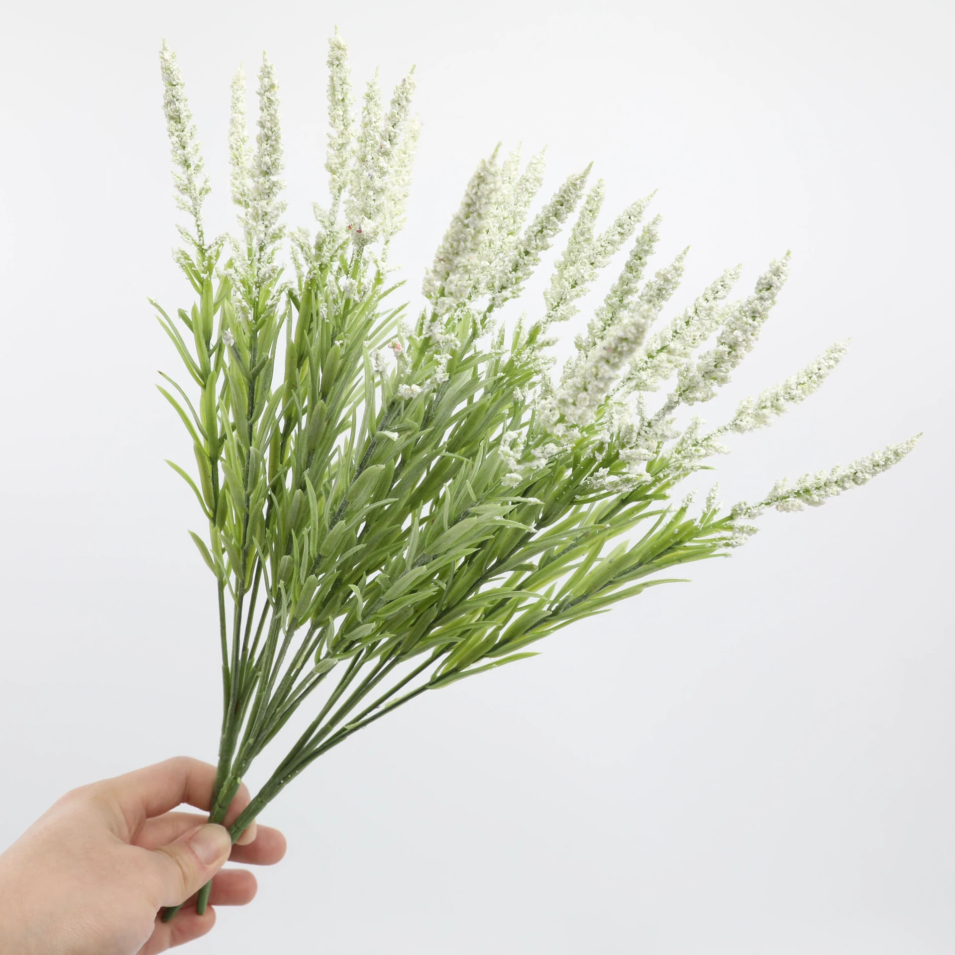 Künstliche Blumen, Schaumstoff, Lavendelstrauß, Weihnachten, Hochzeit, Heimdekoration, Innen- und Außenbereich, Heimbüro, Tisch, Ordnen Sie gefälschte Pflanzen – Detail 9
