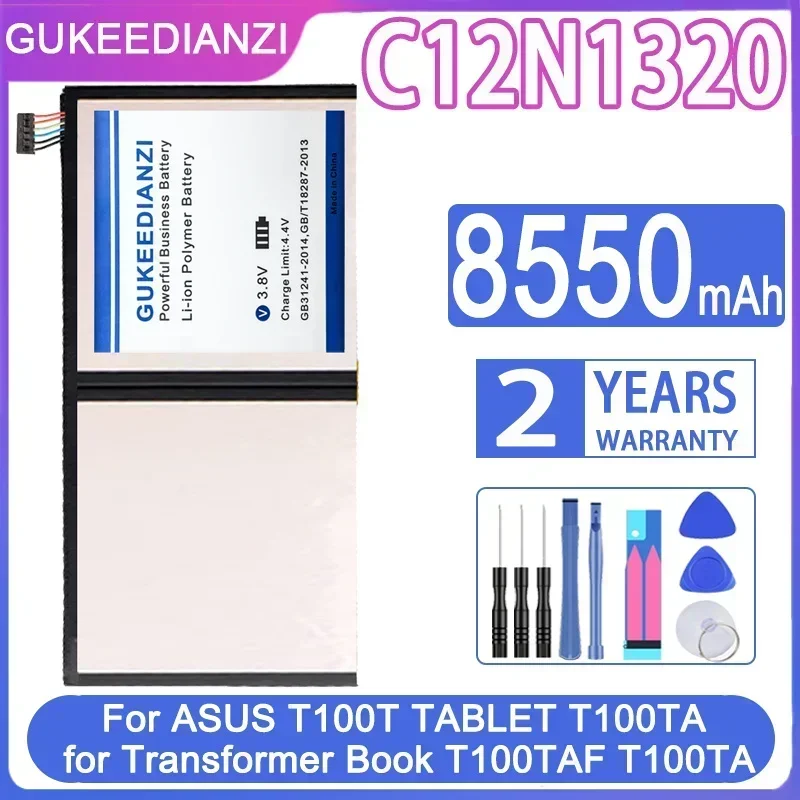 

GUKEEDIANZI Аккумулятор C12N1320 C12N1406 8550 мАч для ASUS T100T T100TA T100TAF T100TAL-DK T100TAL