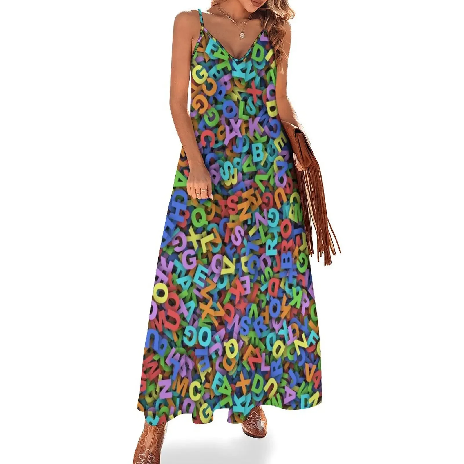 

Alphabet Sleeveless Dress Women's dresses Bride dresses clothes for women