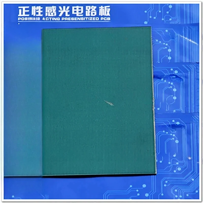 10Pcs Photosensitive Board, 100*150Mm PCB FR-4 Positive Single-Sided Fiberglass Copper Clad Laminate High Quality