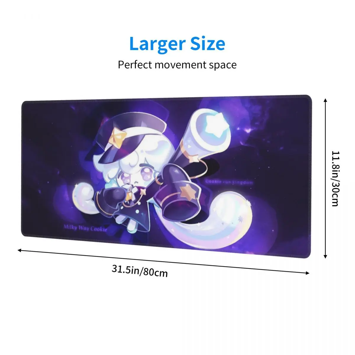 Large Mouse Pad Milky Way Cookie Run Kingdom Game Gamer PC Laptop Mats Keyboard Carpet Computer Gaming Desk Mat