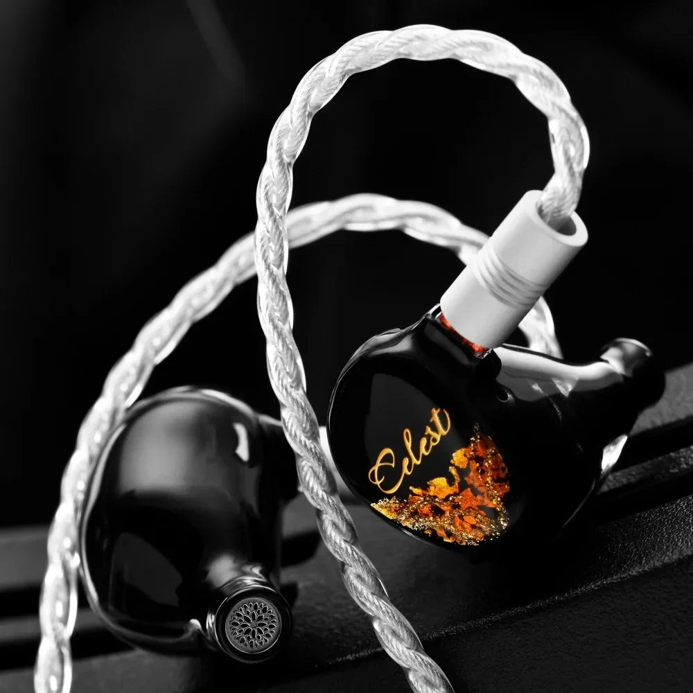 Kinera Celest Plutus Beast 1 BC + 1 BA + 1 SPD monitores intrauditivos auriculares personalizados IEM de alta frecuencia DJ Studio Audiophile Bass estéreo